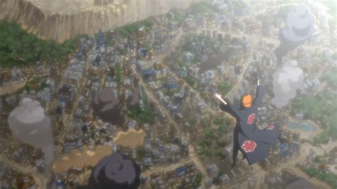 when does pain attack the leaf village